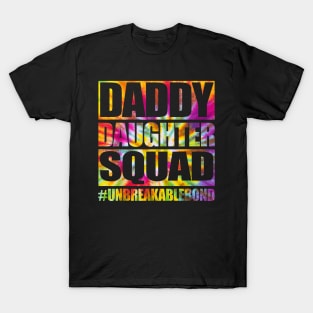 Daddy And Daughter Matching Father Daughter Squad T-Shirt